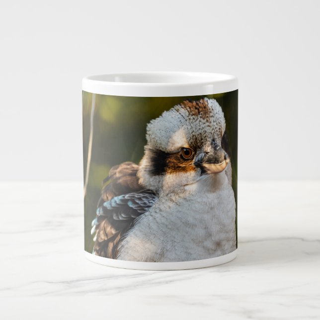 Brött skratt kookaburra jumbo mugg (Framsidan)