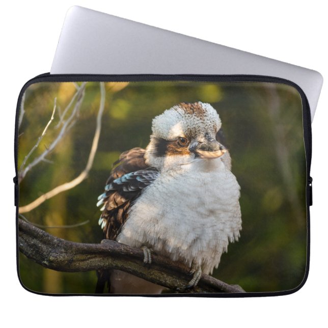 Brött skratt kookaburra laptop fodral (Framsidan)