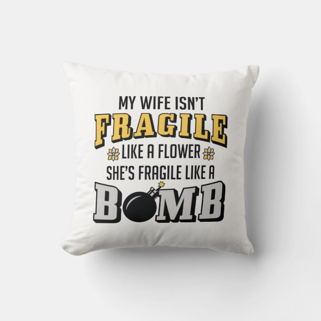 Brött som en bomb kudde (Framsida)