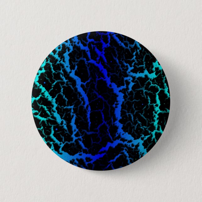 Brött utrymme Lava - Cyan/Blue Knapp (Framsida)