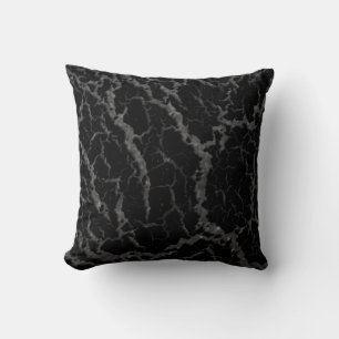 Brött utrymme Lava - Glitter Black Kudde