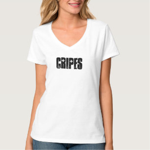 Brott. Vee nacke T-skjorta T Shirt