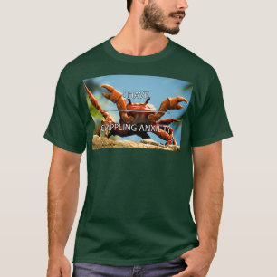 Brottande ångestkrabba Rave Classic TShirt T Shirt