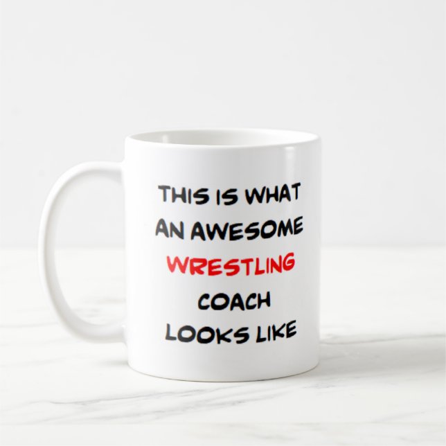brottande buss, fantastisk kaffemugg (Vänster)