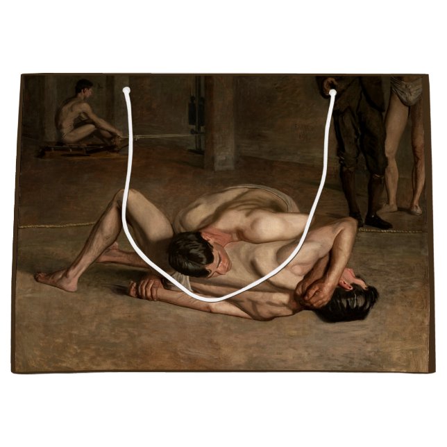 Brottare (av Thomas Eakins) (Framsidan)