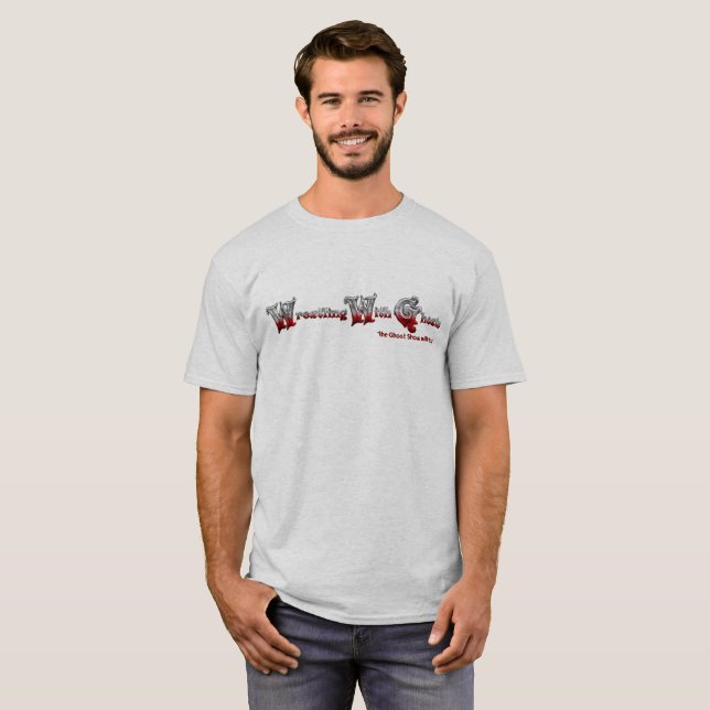 Brottas med T-tröja för spöken (tända) Tee Shirt (Hel framsida)