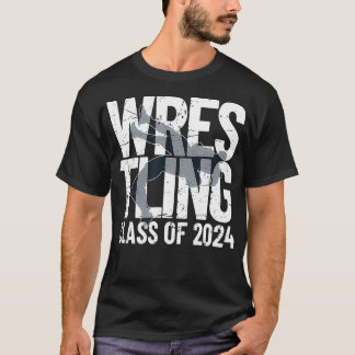 brottlingsklass 2024 Wrestler Silhouette T Shirt