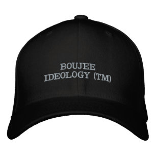 BROTTMÅL BOUJEE IDEOLOGY (TM)-HATS BRODERAD KEPS