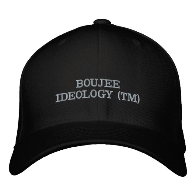 BROTTMÅL BOUJEE IDEOLOGY (TM)-HATS BRODERAD KEPS (Framsida)