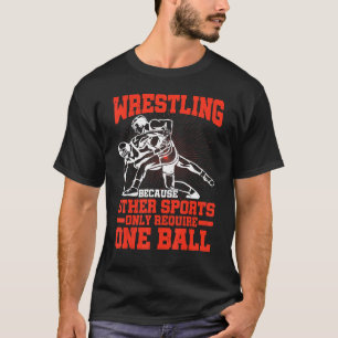brottning eftersom andra sport endast kräver ett b t shirt