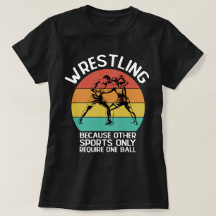brottning eftersom andra sporter endast kräver en t shirt