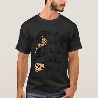 Brottning Konsten Att Vika Kläder Med Människor W T Shirt