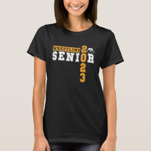 Brottning Senior Night Senior 2023 Examenstanke T Shirt