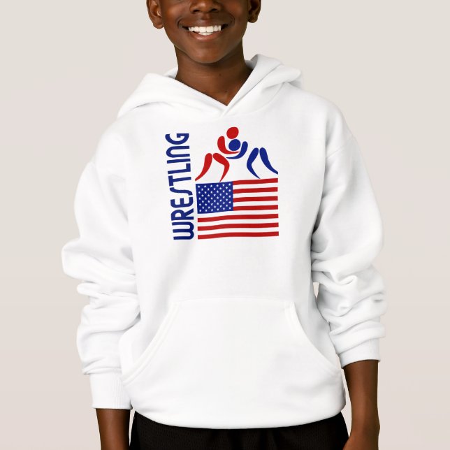 Brottning United States Tröja (Framsida)