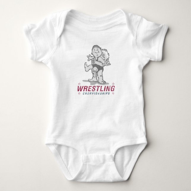Brottningmästerskap T-shirt (Framsida)