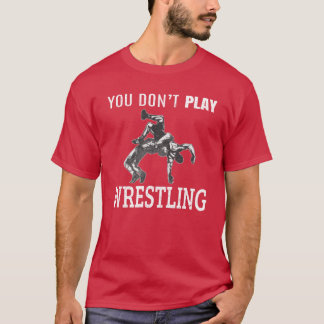 Brottningscitat för brottare Pojke pojke T Shirt