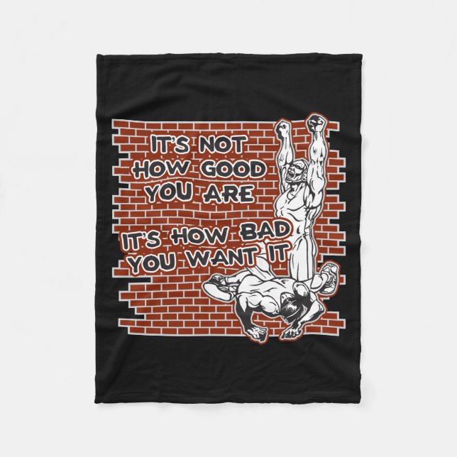 Brottningseger Fleecefilt (Framsidan)