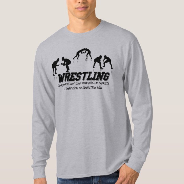 Brottningskjorta Tee (Framsida)
