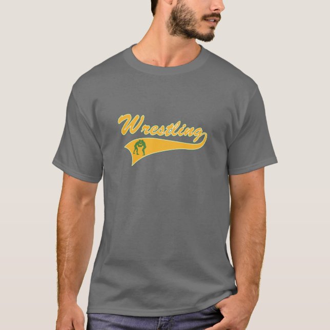 brottningslogotyp tee shirt (Framsida)