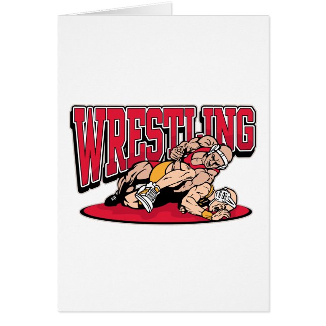 BrottningTakedown Hälsningskort (Framsidan)