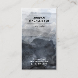 Brotts- författare för sandig vattenfärg visitkort