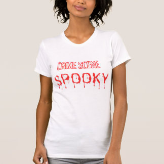 Brottscen i halloween... t shirt