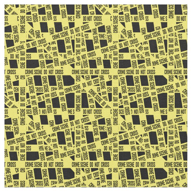 Brottscenbandstruktur Tyg (Närbild)