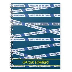 Brottskåren i Kor är inte blått Anteckningsbok