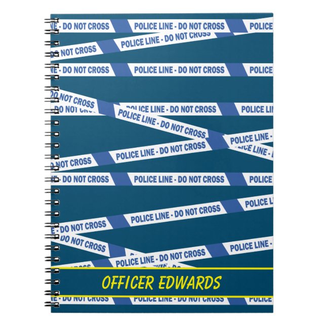 Brottskåren i Kor är inte blått Anteckningsbok (Framsidan)