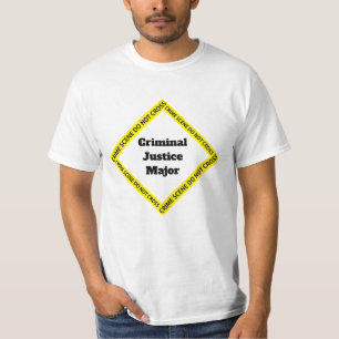 Brottslig rättvisaskjorta för anpassade t shirt