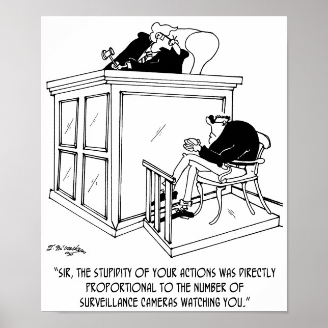 Brottslig Tecknad 7348 Poster (Framsidan)