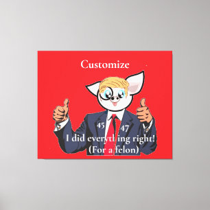 Brottsling President Thunder_Cove Canvastryck