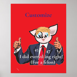 Brottsling President Thunder_Cove Poster