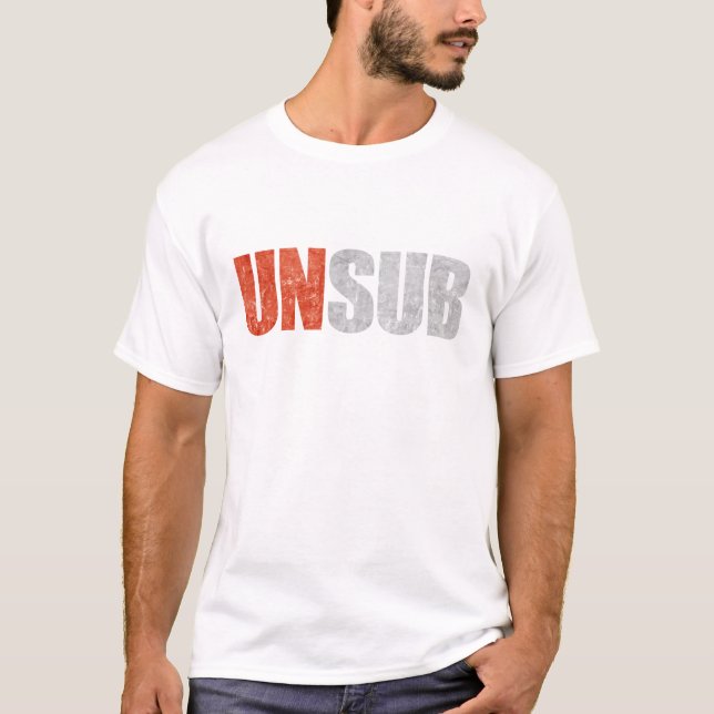 Brottslingen varar besvärad UNSUB (bekläda), Tee Shirt (Framsida)