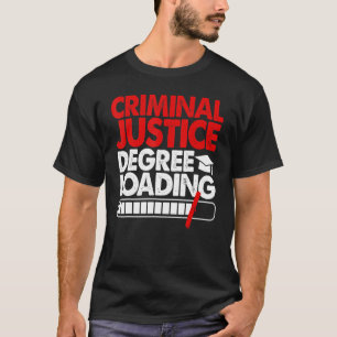 Brottsmålsdomstol Graderad Loading Women Court Leg T Shirt