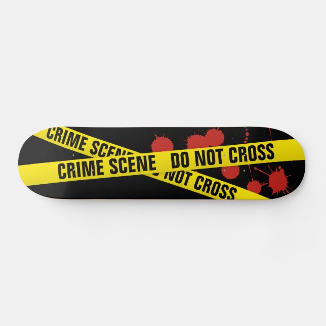 Brottsplats Mini Skateboard Bräda 18,5 Cm (Horz)