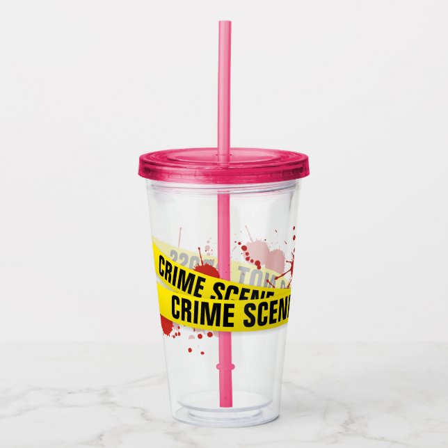 Brottsplats Take Away Mugg (Framsida)