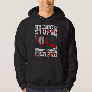 Brottsplatsutredare Forensik & Forensisk Vetenskap Hoodie