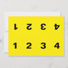 Brottsrekvisitkort Inbjudningar