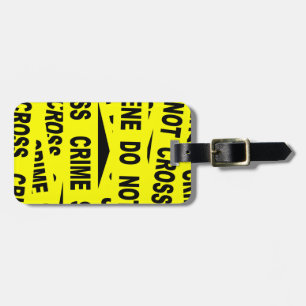 Brottsscenband Bagagebricka
