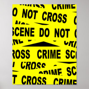 Brottsscenband Poster