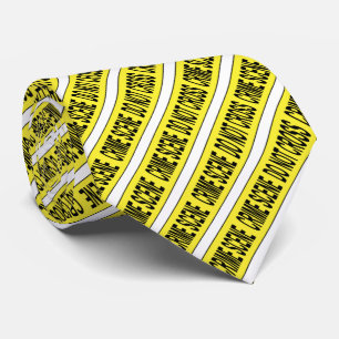 Brottsscenen är inte Kor Necktie Slips