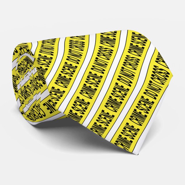 Brottsscenen är inte Kor Necktie Slips (Rullad)