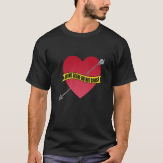 Brottsscenen Misslyckas inte Giftermål-skilsmässan T Shirt