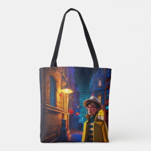 "Brottsscenen" Tote Bag Tygkasse
