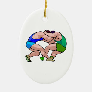 brottstilgrafik julgransprydnad keramik