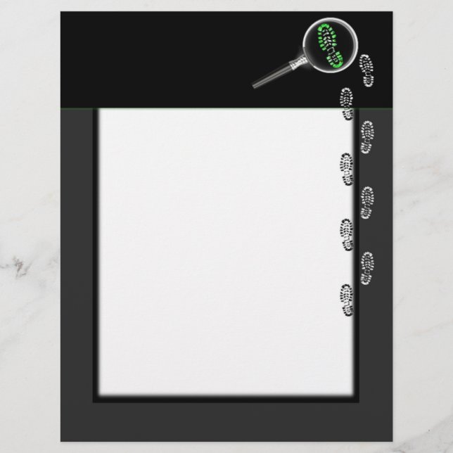 Brottsutredare Letterhead (Framsida)