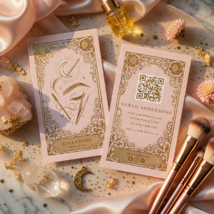 Brow Artist Celestial Beauty Varumärke Visitkort