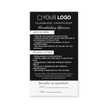 Brow Microblading Aftercare & Möte Reminder