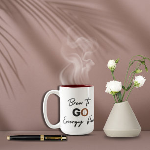 BROW to Go Energy Flow Citate Two Toned Mugg